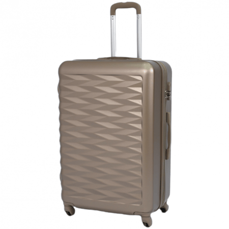 طقم حقائب لون ذهبي 4 قطع حقائب سعة سفر