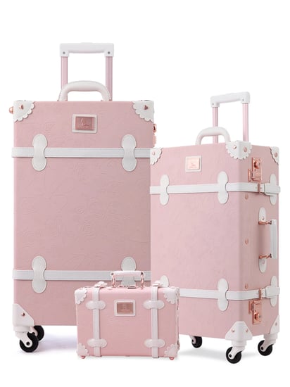 شنط سفر يونيووكر UNIWALKER من شنط سعة لون وردي