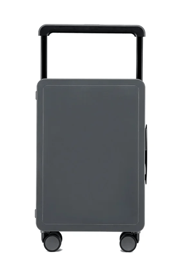 شنطة كابينة الطائرة لون رمادي غامق 20 إنش بتصميم راقي Carry-On