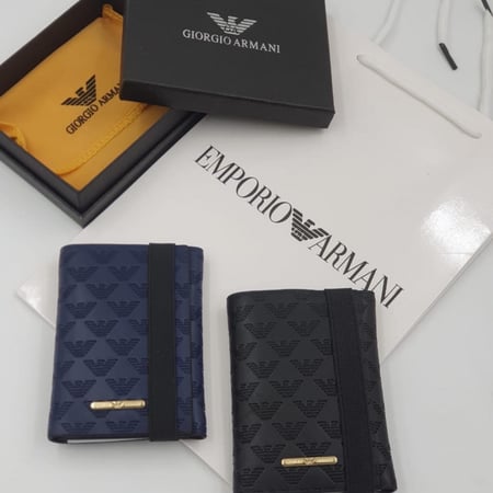 محفظة ارمني اللون الاسود