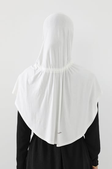 حجاب رياضي - ابيض