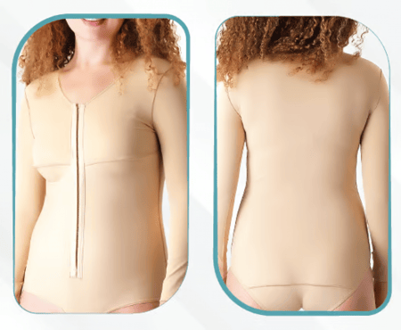 مشد بودي فليكس للجزء العلوي يساعد في تقليل خطر تكون الندبات من بداية