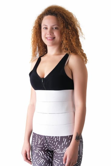 أفضل مشد للبطن من أربع أجزاء بعد عمليات شفط الدهون من بداية الطب