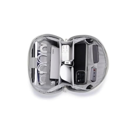 alot - حقيبة يد بجيوب متعددة بسعة 1.5 لتر - رمادي