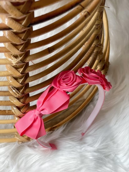 طوق قماش للشعر