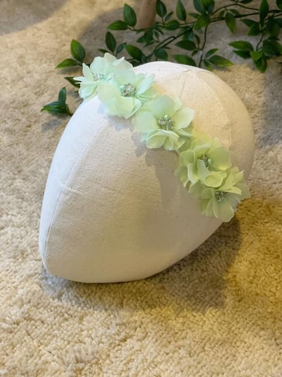 اطواق الورد للشعر