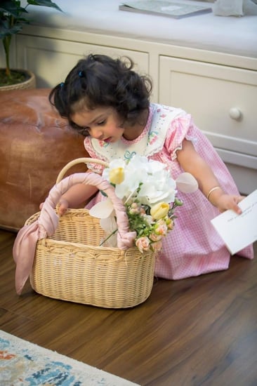 فستان بينك اطفال