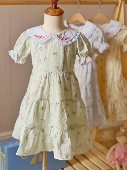 فستان فستقي