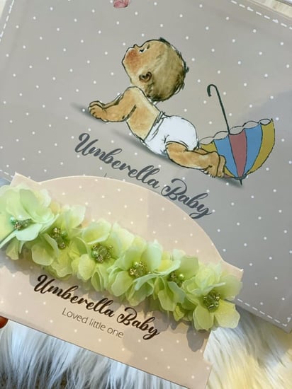 اطواق الورد للشعر