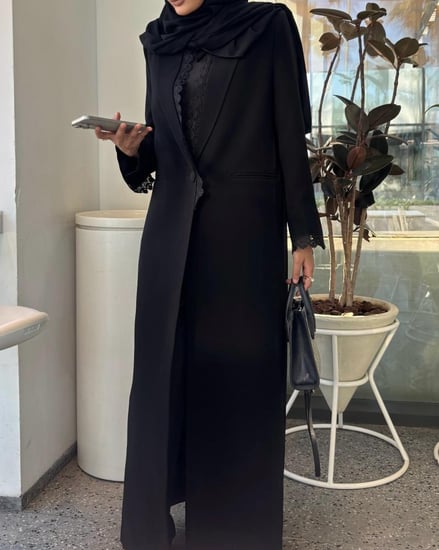 عباية بليزر راقية تصميم جديد