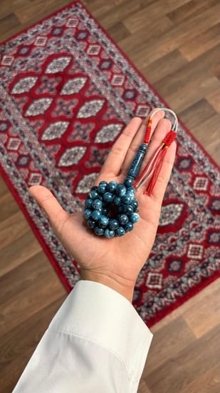 بكلايت ازرق مموج