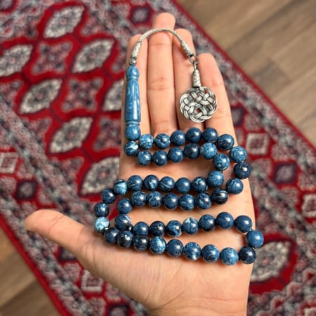 بكلايت ازرق مموج