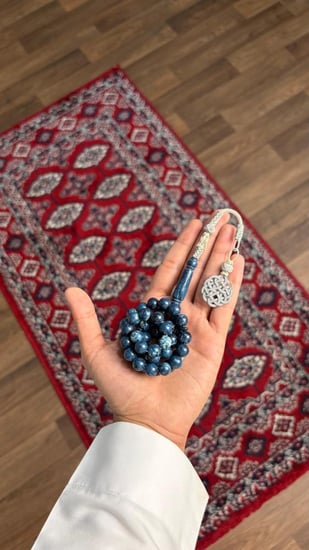 بكلايت ازرق مموج