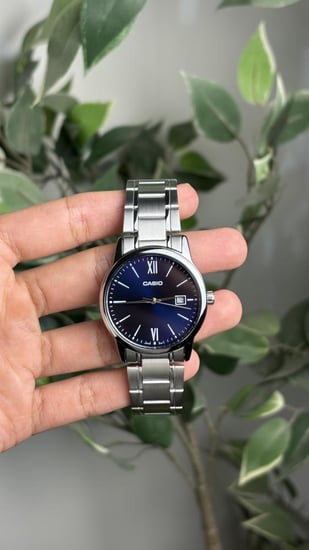 ساعة كاسيو - كحلي