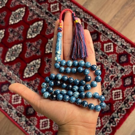 بكلايت ازرق مموج