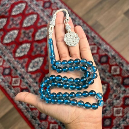 بكلايت ازرق شفاف