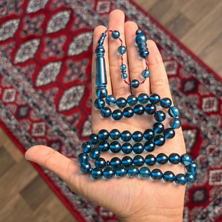 بكلايت ازرق شفاف