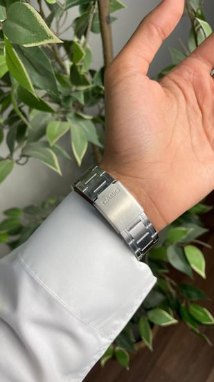 ساعة كاسيو - سلفر