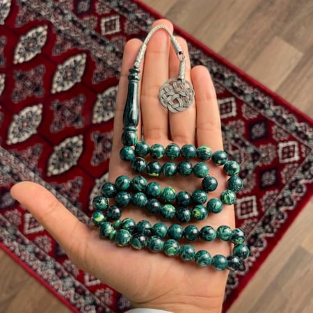 بكلايت اخضر مموج