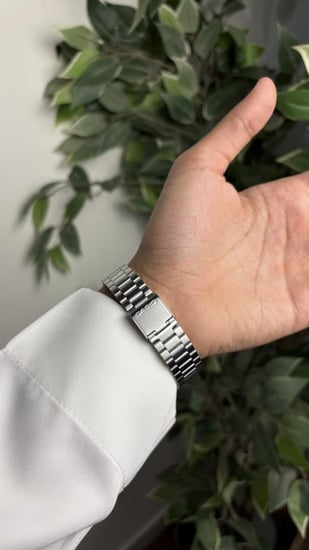 ساعة كاسيو - اخضر فاتح