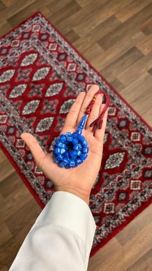 بكلايت ازرق مموج