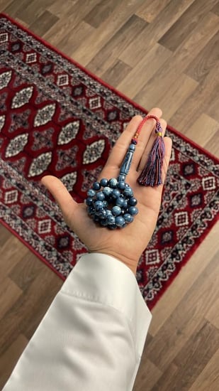 بكلايت ازرق مموج