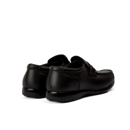 حذاء رسمي طبي من الجلد الطبيعي الاسود