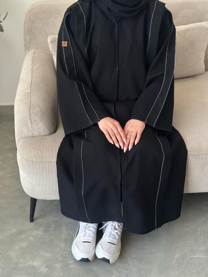 عباية كتان واقف (عبابة ميرا)