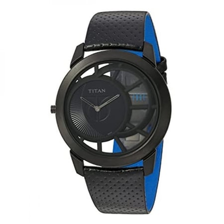 ساعة تايتان الهندية الرقيقة انالوج كوارتز  TITAN EDJ WATCH NEW - ND1576NL01A