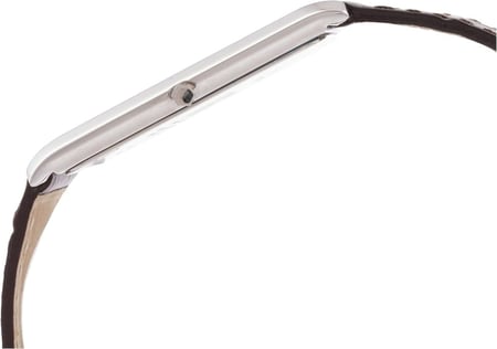 ساعة تايتان ايدج الهندية الرقيقة انالوج كوارتز - NB1515SL01 - TITAN EDJ WATCH NEW