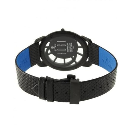 ساعة تايتان الهندية الرقيقة انالوج كوارتز  TITAN EDJ WATCH NEW - ND1576NL01A