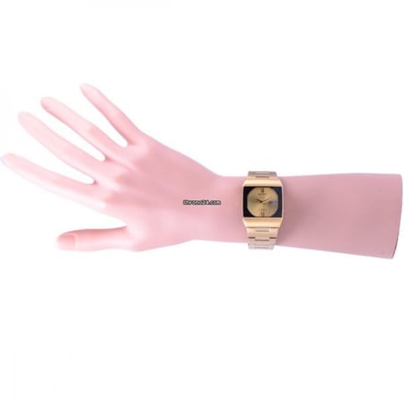 ساعة سيكو 5 اوتوماتيك اليابانية القديمة كلاسيكية بتاريخين ستانلس ستيل للجنسين - SNY012J1