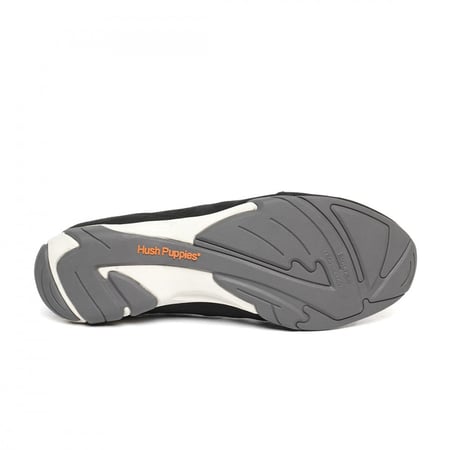 هش بابيس كويل سترتش الرياضي للنساء اسود hush puppies coil stretch lace black Sport Shoes