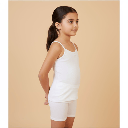 طقم قطعتين قطن مخرم للبنات، 6 أطقم