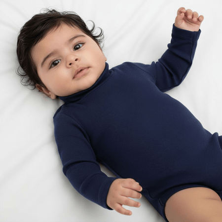 بربتوز حديثي الولادة - متعدد الالوان - رقبة مرتفعة