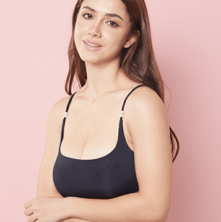 صدرية مبطنة ناعمة طويلة بخرز بدون خياطة- 6 قطع