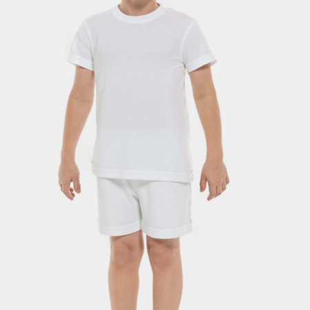 طقم قطن للأولاد نص كم ، 6 أطقم