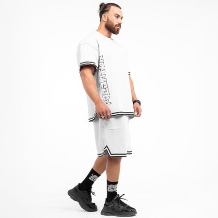 طقم بريداتور الأوفرسايز - جراي