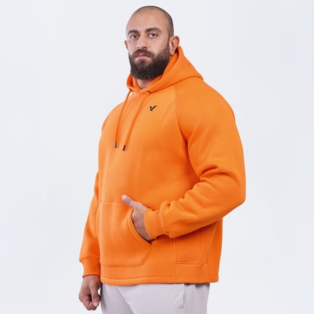 هودي بريداتور الأوفر سايز - برتقالي