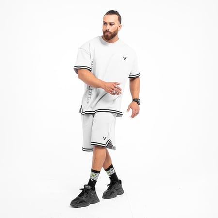 طقم بريداتور الأوفرسايز - جراي