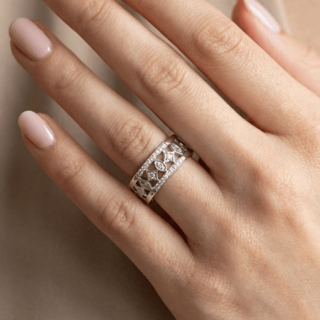 [R019] خاتم مطلي ذهب