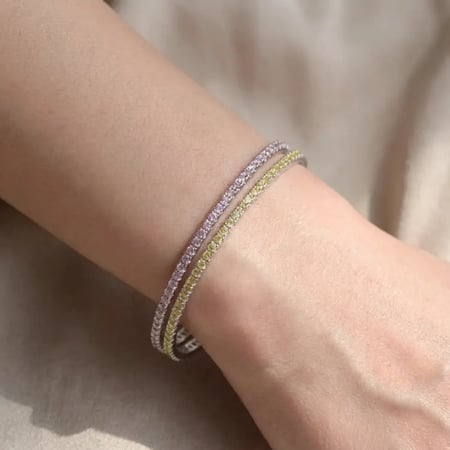 [RJ020] سوار مزين بالزركون