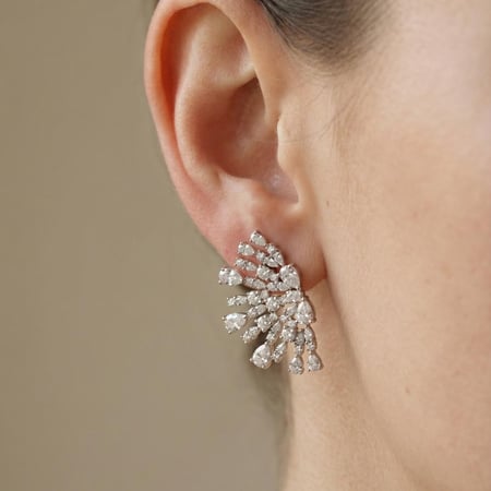 [E021] حلق مطلي بالذهب