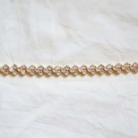 [B014] اسوارة مطلية بالذهب