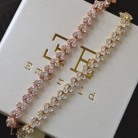 [B014] اسوارة مطلية بالذهب