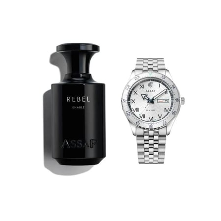 مجموعة ساعة يوليوس مع عطر ريبل-عساف