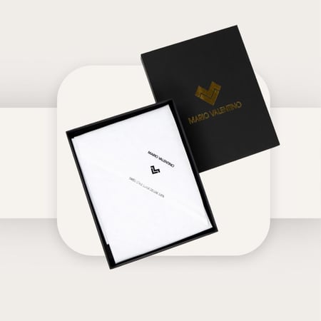 غترة بيضاء ماركة ماريو فلنتينو