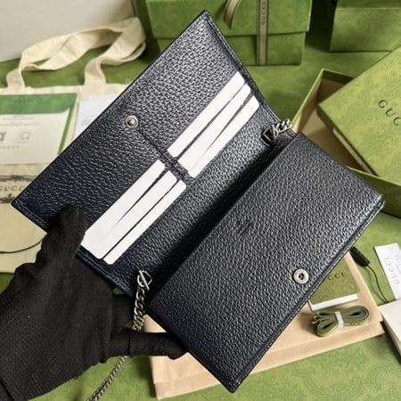 GUCCI HORSEBIT 1955 WALLET WITH CHAIN