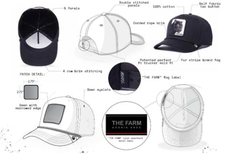 قبعة سناباك الحوت القاتل 100