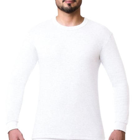 بجامة شتوية أبيض دروش